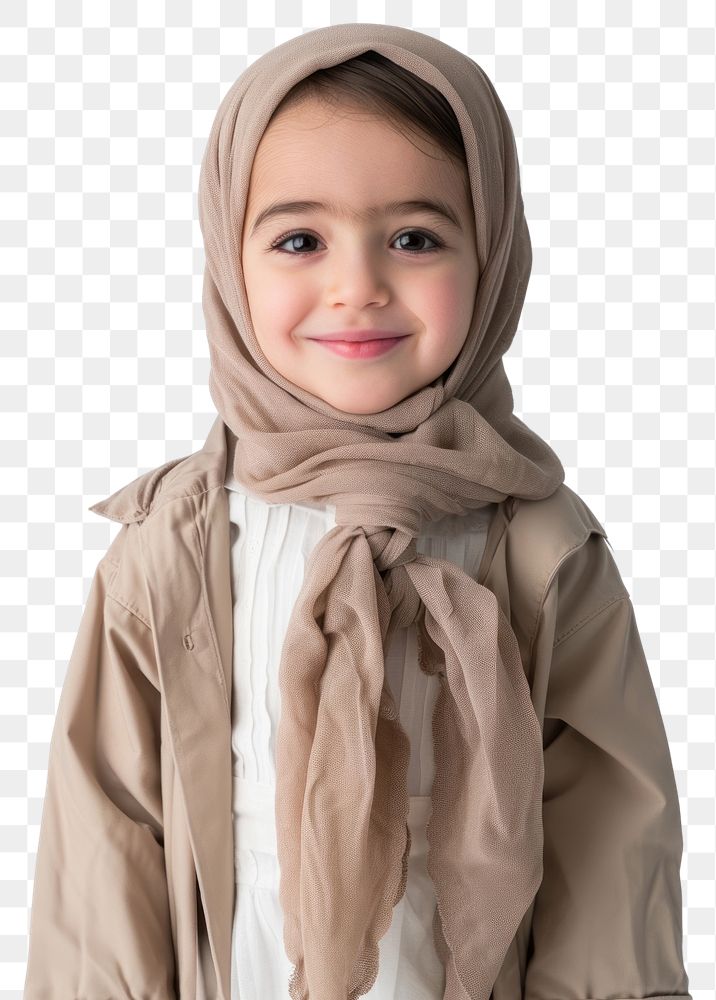 PNG Saudi Arabia girl cheerful fashion scarf
