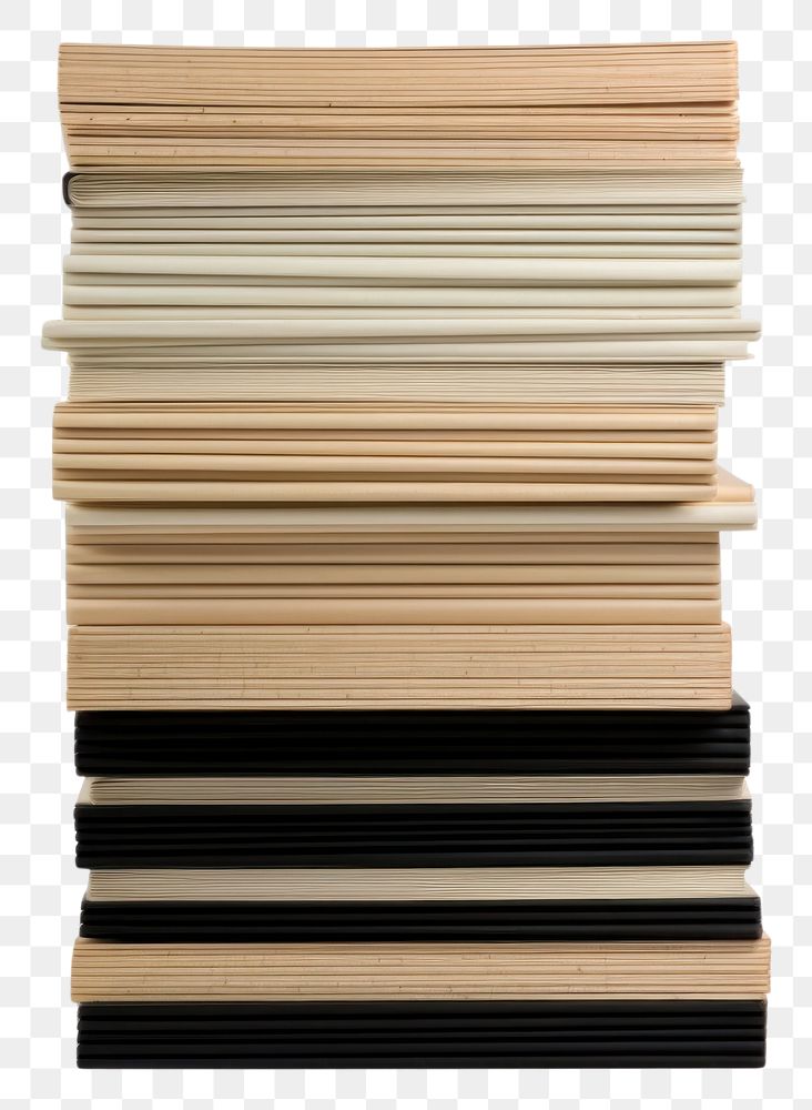 PNG A stack of file folders publication plywood white background.