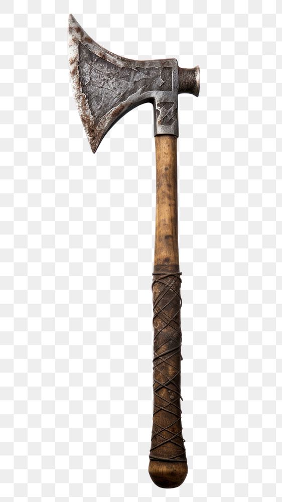 PNG An ax weapon tool white background.