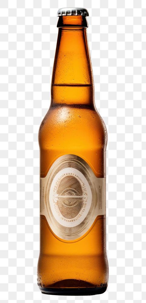 PNG  Beer bottle drink lager.