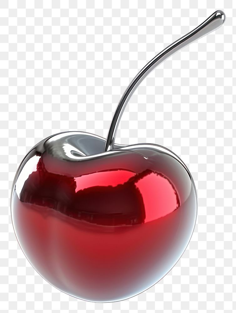 PNG Cherry icon fruit food white background.