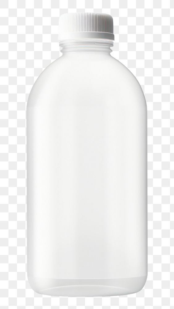 PNG White plastic bottle glass milk 