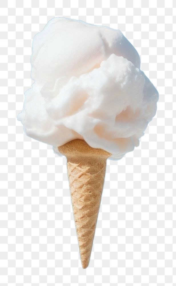 PNG  An icecream dessert cloud food.