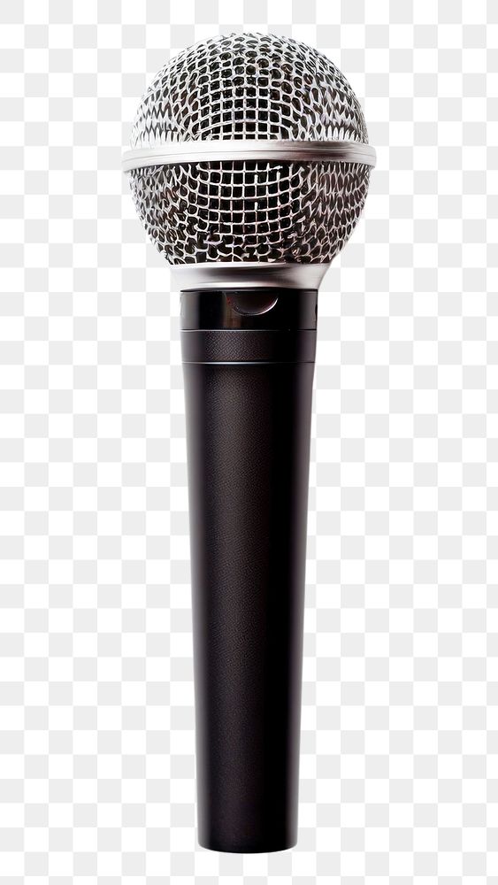 PNG  Vocal mic microphone white background performance. AI generated Image by rawpixel.