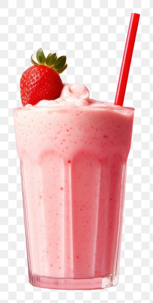 PNG Strawberry milkshake food smoothie fruit.