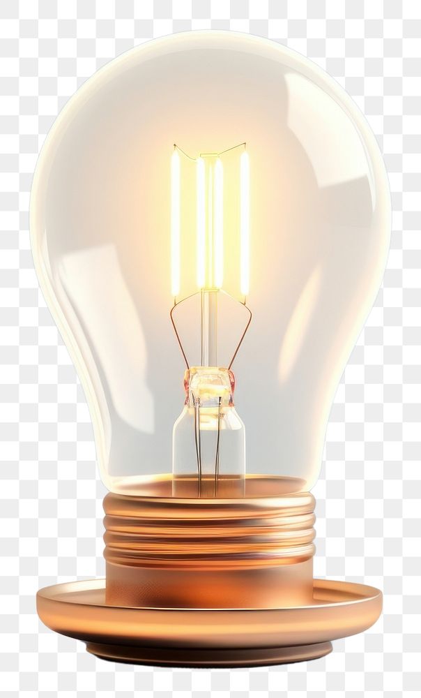 PNG Lighting icon lightbulb electricity illuminated.
