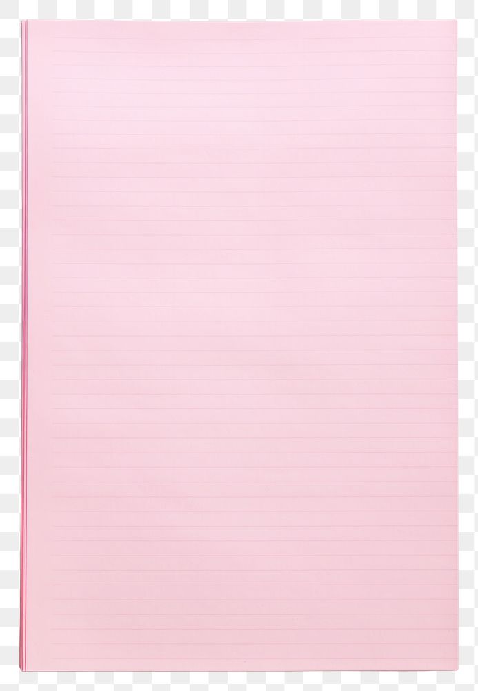 PNG  An empty pink notebook paper page publication backgrounds.