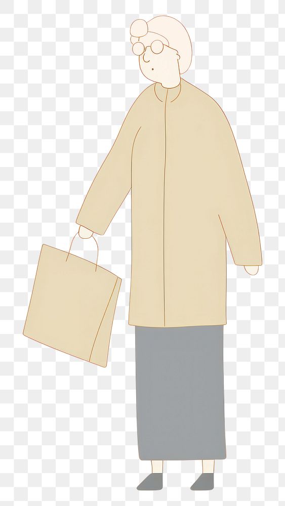 PNG Handbag adult accessory shopping.