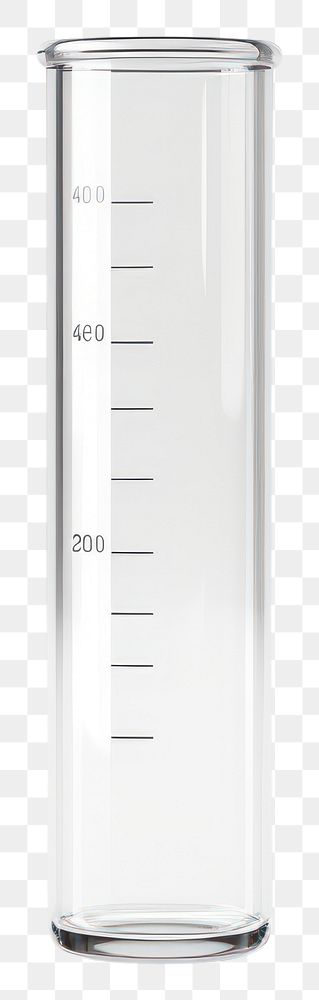 PNG Test tube laboratory glass white background.