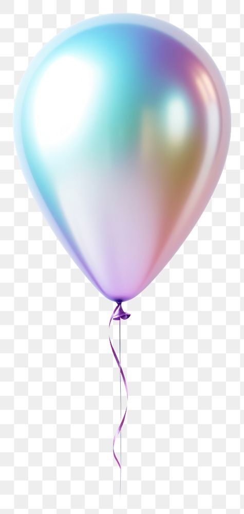 PNG Balloon white background lightweight celebration.
