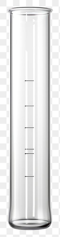 PNG Test tube cylinder white background biochemistry.