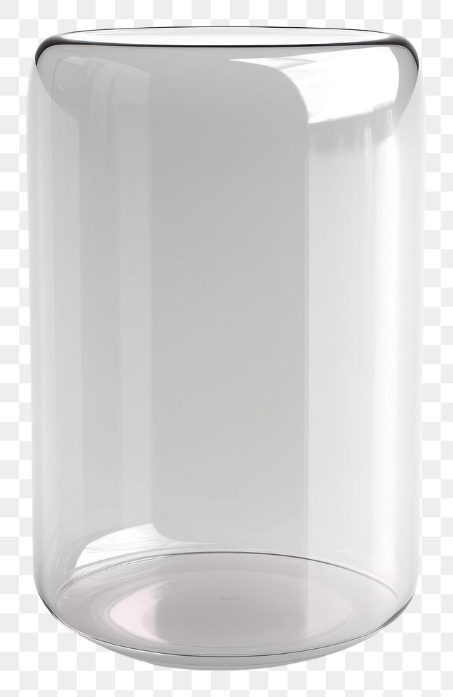 PNG Cylinder transparent glass white.