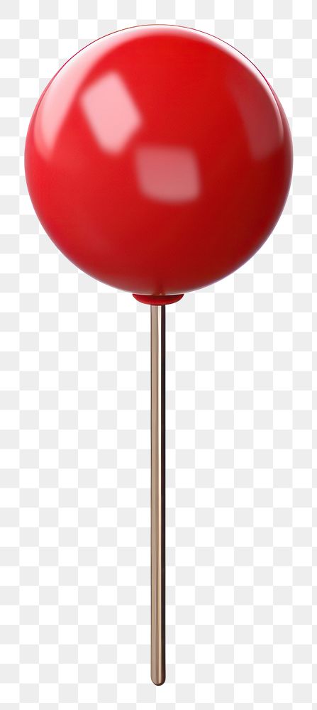 PNG Paper push pin lollipop candy red.