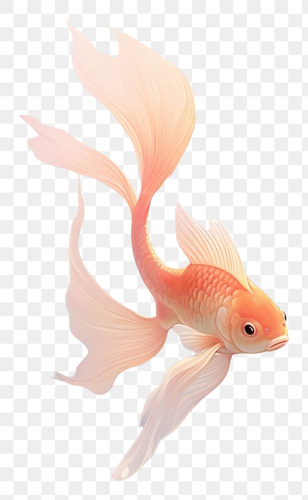 PNG  Goldfish animal underwater wildlife.