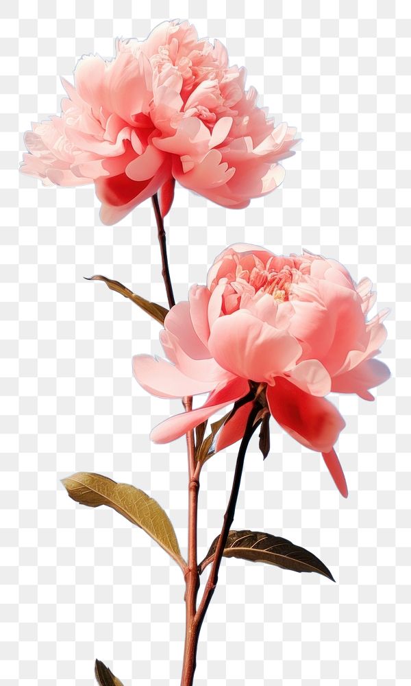PNG Peony outdoors blossom flower. AI generated Image by rawpixel.