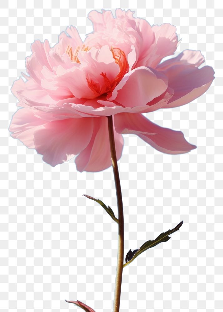 PNG Peony sky outdoors blossom. AI generated Image by rawpixel.