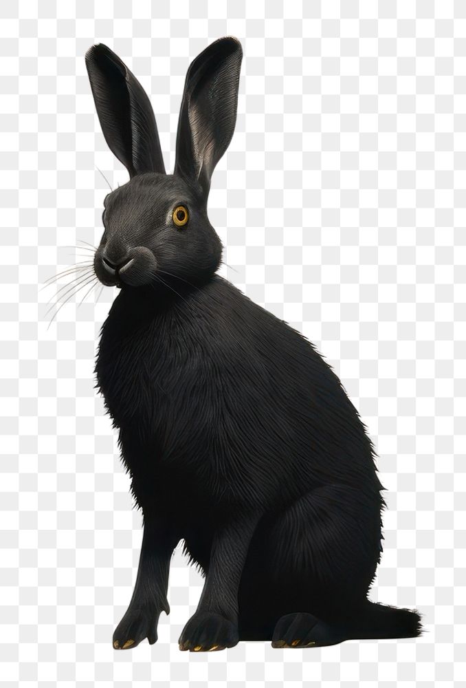 PNG Easter bunny animal mammal rodent.