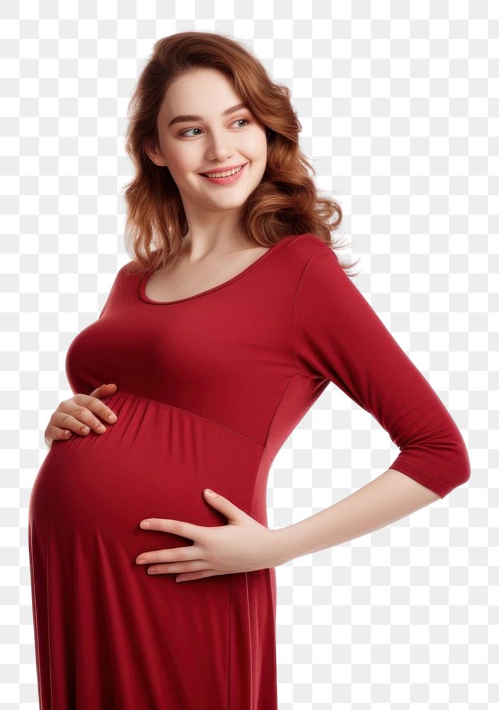 PNG Happy Pregnant Woman pregnant standing portrait.