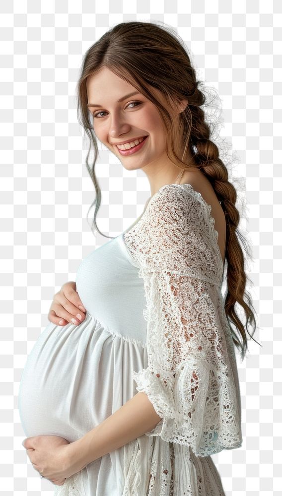 PNG Pregnant woman photography portrait smiling.