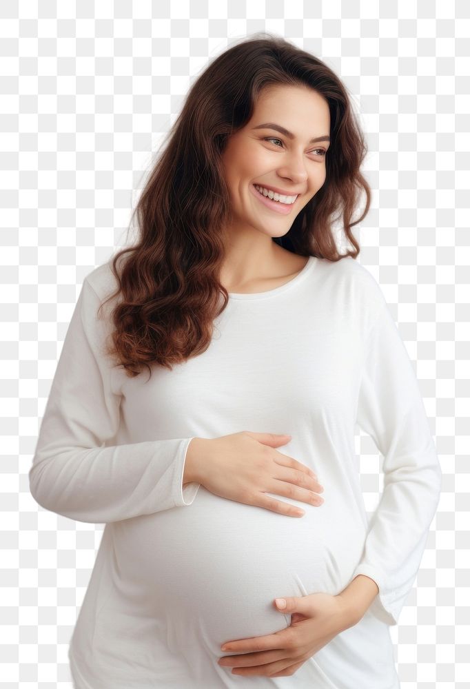 PNG Happy Pregnant Woman pregnant standing portrait.