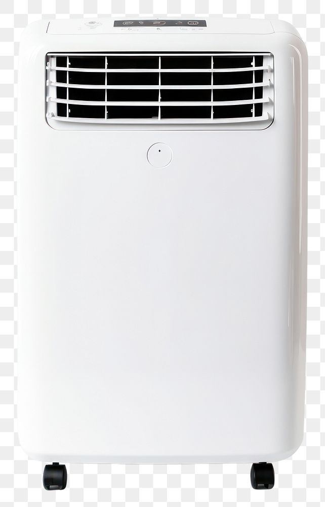 PNG White Portable Air Conditioner white background air conditioner technology.