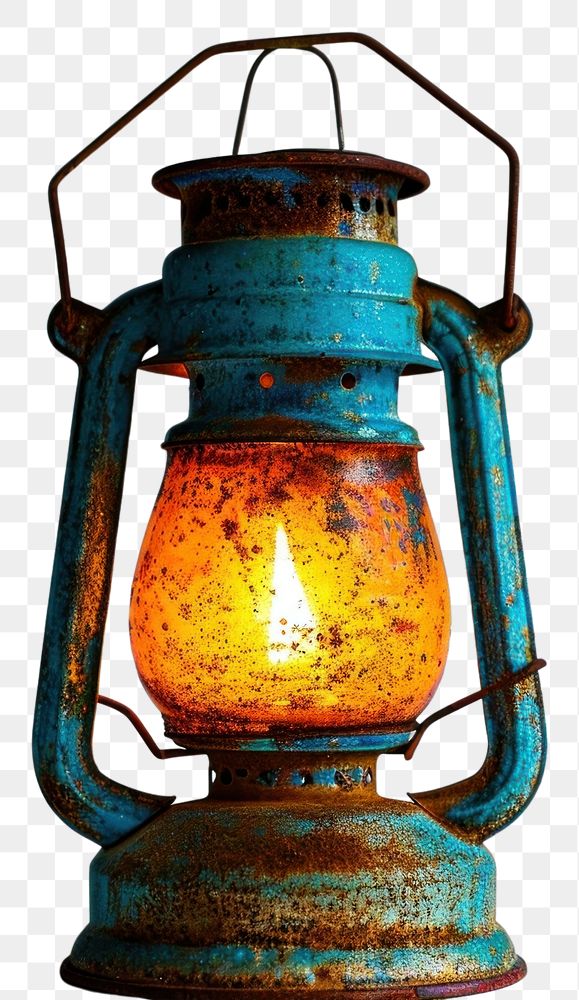 PNG Lantern lamp illuminated corrosion