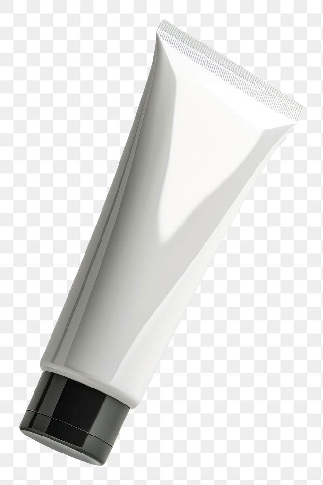 PNG Cosmetic tube mockup toothpaste lighting bottle.