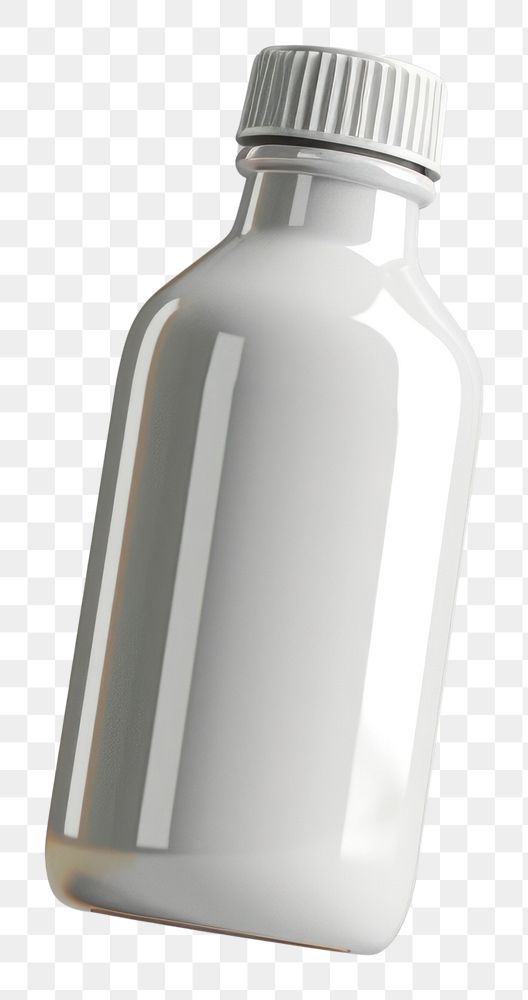 PNG Bottle mockup glass drinkware container.