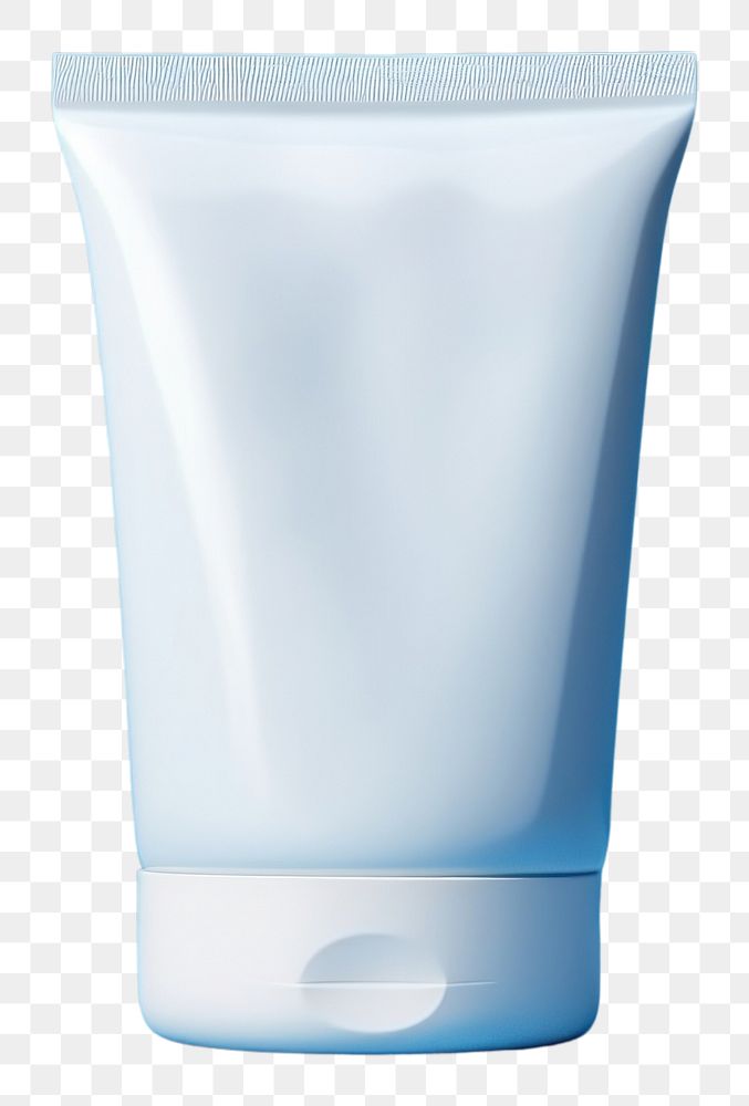 PNG Pouche mockup toothpaste cosmetics sunscreen.