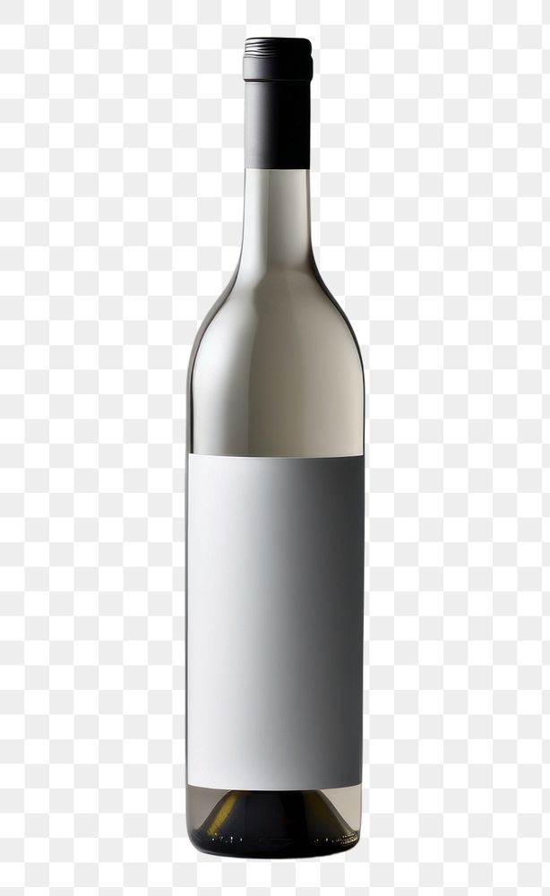 PNG Botle mockup bottle drink wine.