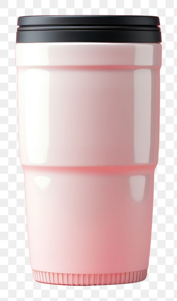 PNG  Tumbler pink cup pink background.