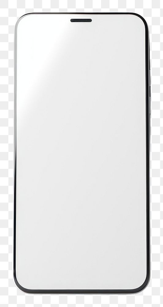 PNG Mobile phone mockup gray gray background portability.