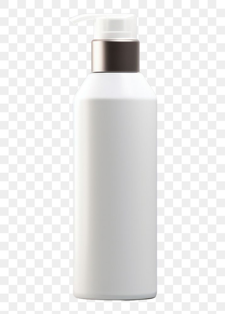PNG Cosmetic bottle mockup cylinder simplicity container.