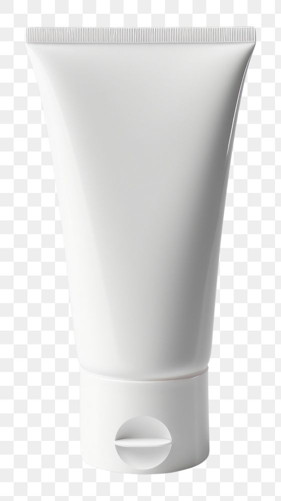 PNG Cosmetic tube mockup cosmetics bottle white.