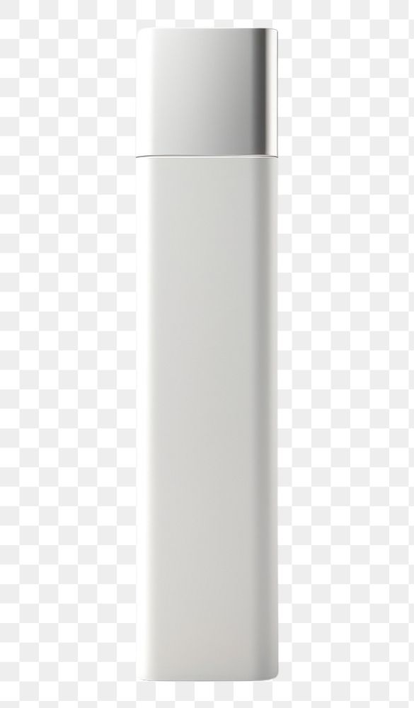 PNG Lip packaging mockup cylinder gray simplicity.