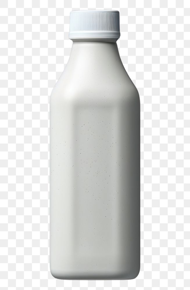 PNG Sauce bottle label mockup dairy milk gray.