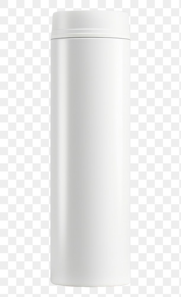 PNG Paper craft doy-pack tube mockup cylinder bottle white.