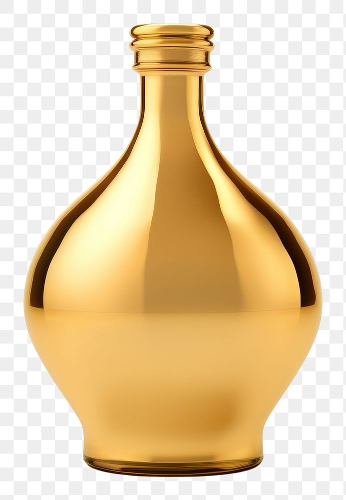 PNG Bottle shiny drink vase.