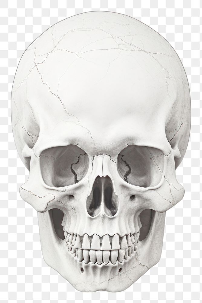 PNG Skull marble drawing sketch anthropology.