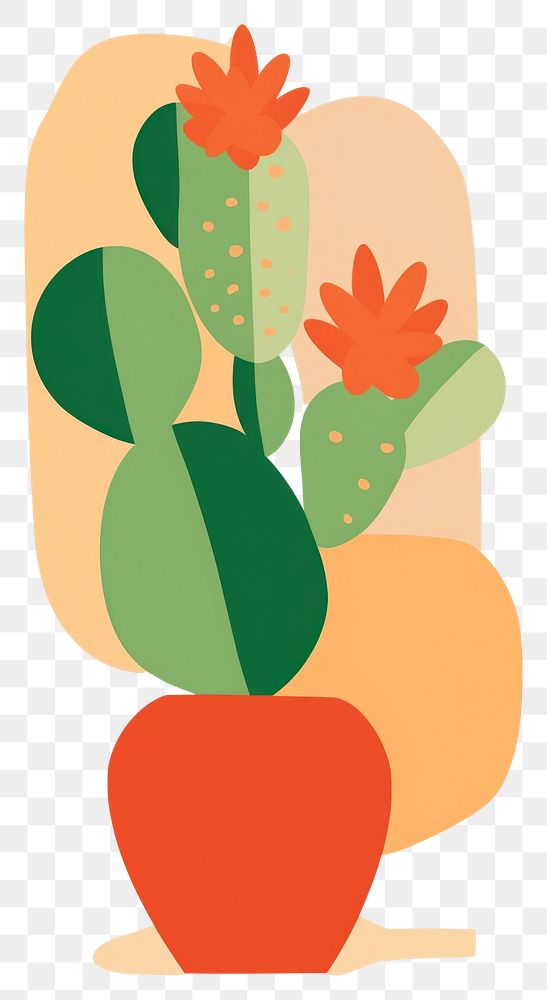 PNG Cactus garden plant creativity houseplant.