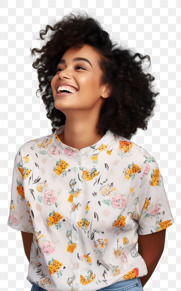PNG Laughing sleeve blouse adult.