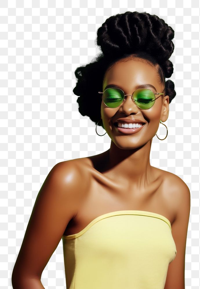 PNG Sunglasses portrait adult smile.