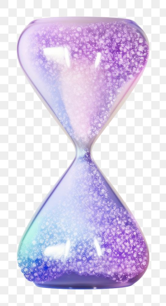 PNG  A holography hourglass icon white background single object biotechnology.