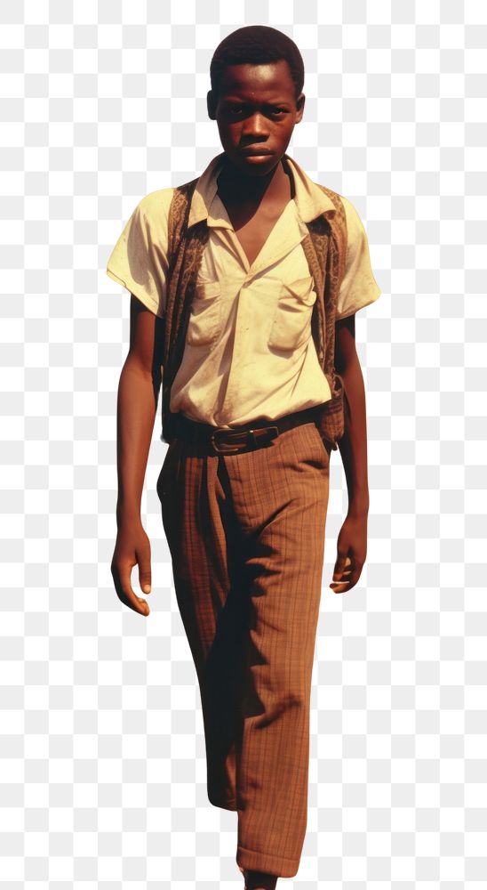 PNG Kid walking standing portrait. AI generated Image by rawpixel.
