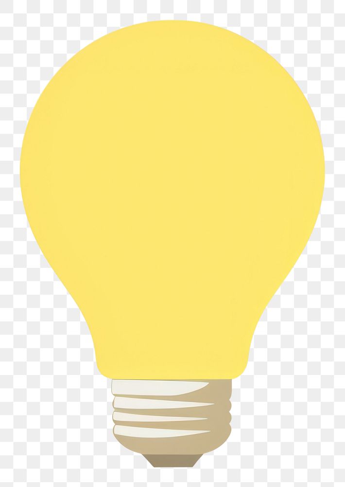 PNG  Illustration of likght bulb lightbulb electricity illuminated.