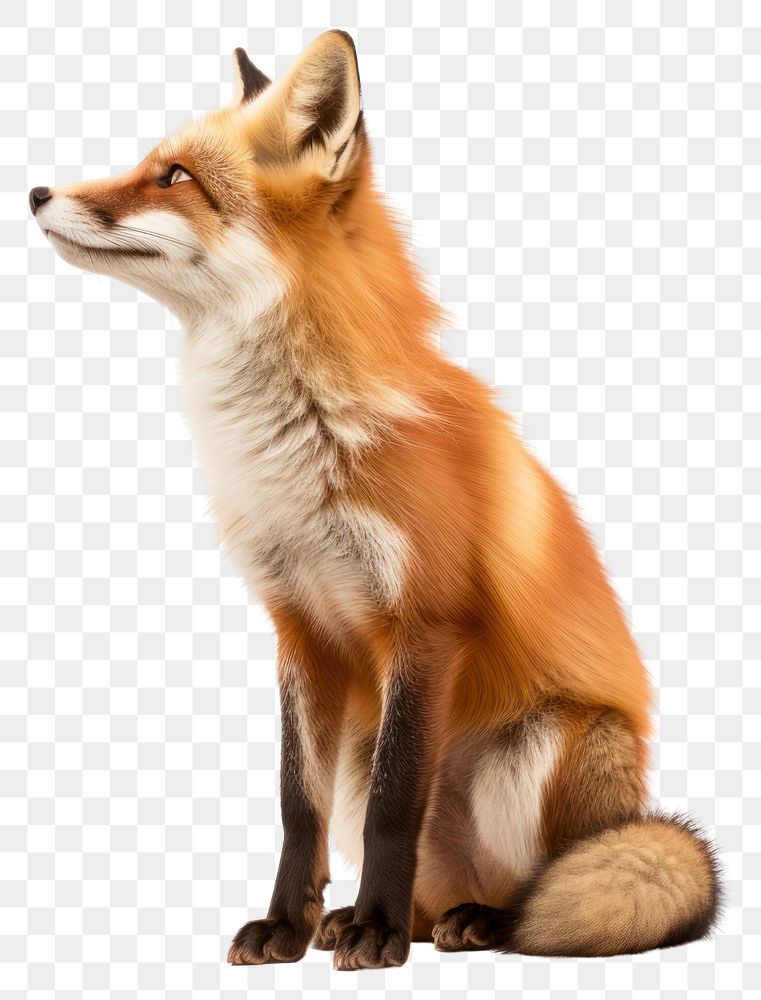 PNG A full body Red fox wildlife animal mammal.