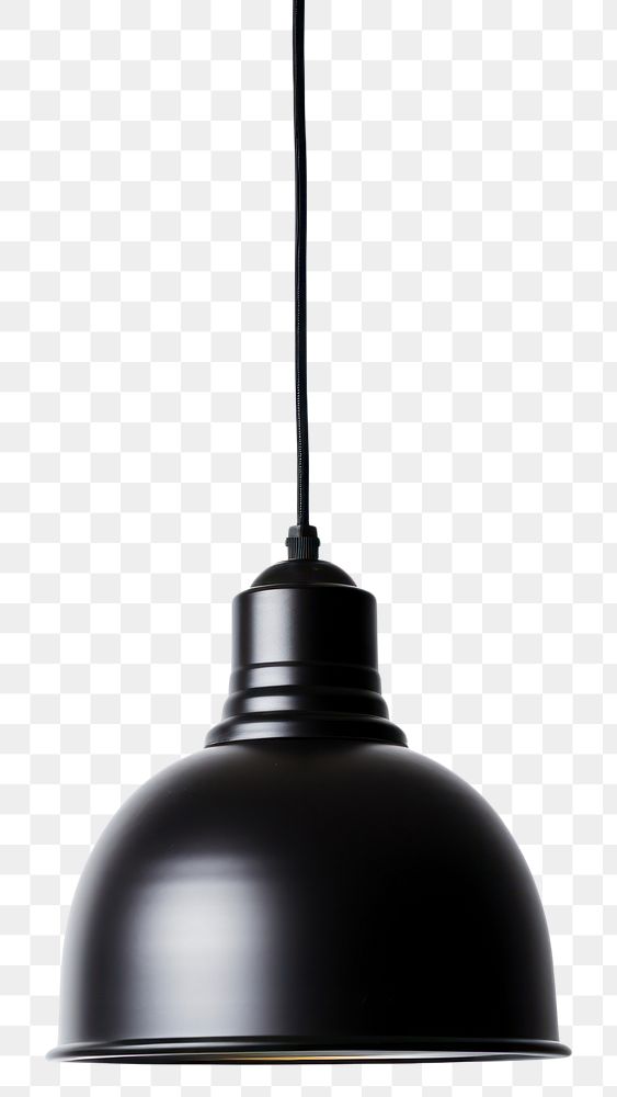 PNG Hanging light lampshade lighting black.