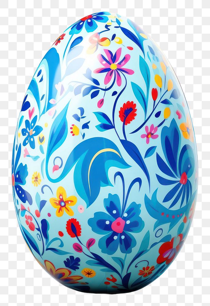 PNG Easter egg white background celebration decoration.