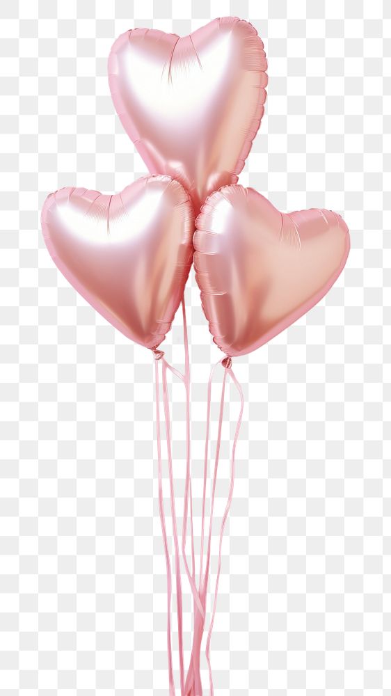 PNG Balloons in the shape of the word Love balloon pink love