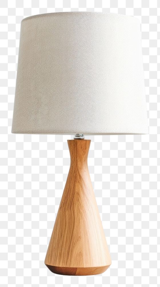 PNG  Bedside table lamp lampshade furniture cylinder. AI generated Image by rawpixel.